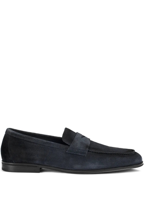 Doucal's suede loafers - Blue