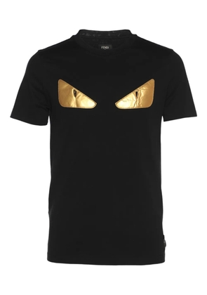 Fendi Pre-Owned eye-patch cotton T-shirt - Black