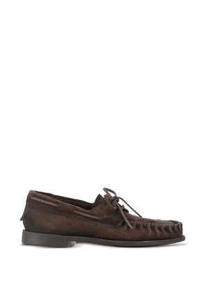 Alexander Hotto suede Derby shoes - Brown