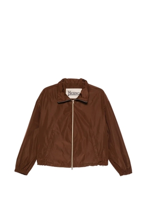 Herno zip-up jacket - Brown
