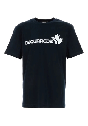 DSQUARED2 logo-print T-shirt - Blue
