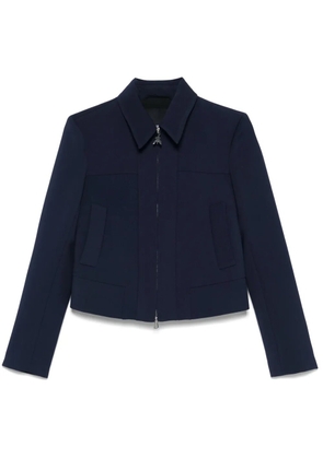 Patrizia Pepe cropped jacket - Blue