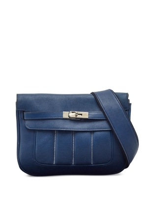 Hermès Pre-Owned 2016 Berline 28 leather shoulder bag - Blue