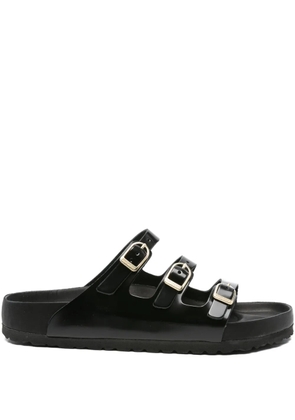 Birkenstock Florida Fresh triple-buckle leather sandals - Black