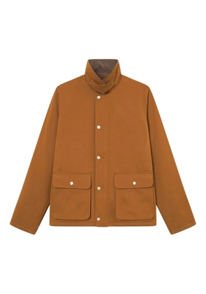 Les Deux Montana high-neck shirt jacket - Brown