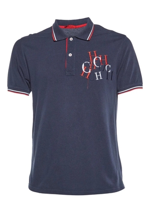 Carolina Herrera Vintage cotton polo shirt - Blue