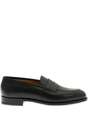 Edward Green Piccadilly almod toe loafers - Black