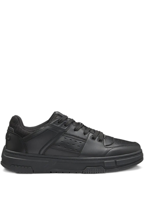 HUGO leather sneakers - Black