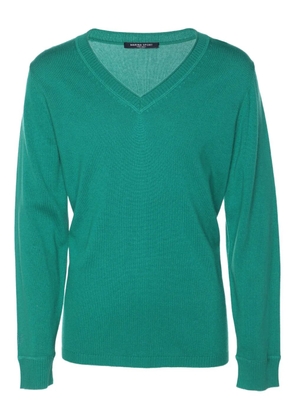 Marina Rinaldi V-neck sweater - Green