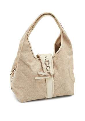 DKNY Vintage leather shoulder bag - Neutrals