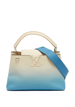 Louis Vuitton Pre-Owned PM Ombre logo-detail tote bag - Blue