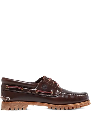 Timberland Noreen leather boat shoes - Brown