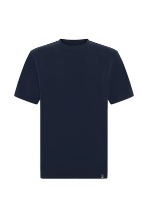 Boggi Milano logo-patch T-shirt - Blue