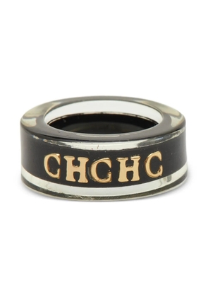 Carolina Herrera Vintage Pre-Owned CH ring - White