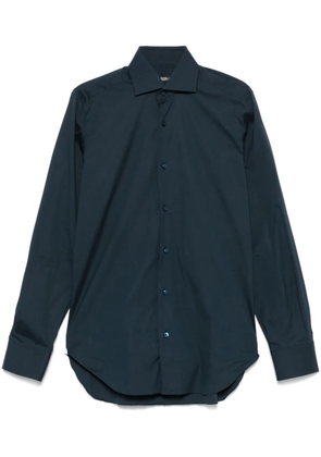 Barba poplin shirt - Blue