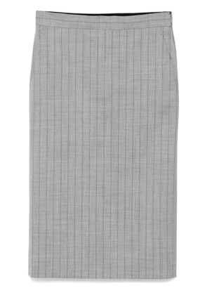 Moschino checked skirt - Grey