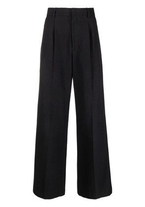 ISABEL MARANT high-waisted wide-leg trousers - Blue