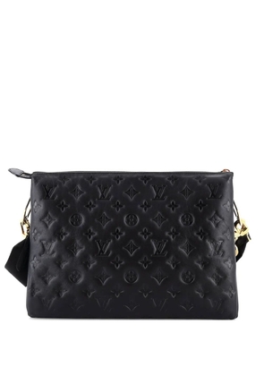 Louis Vuitton Pre-Owned Coussin Bag Monogram Embossed Lambskin MM crossbody bag - Black