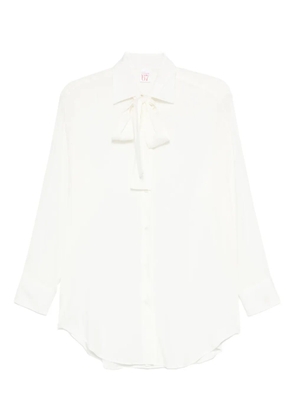 ARCHIVIO 67 bow-detail shirt - White