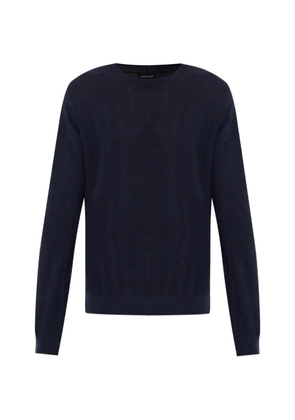 Giorgio Armani long-sleeve sweater - Blue