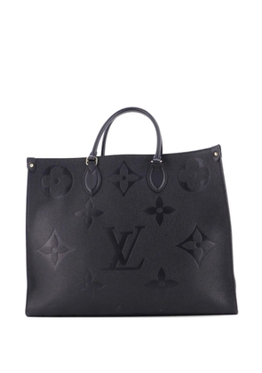 Louis Vuitton Pre-Owned OnTheGo Monogram Empreinte Giant GM tote bag - Black