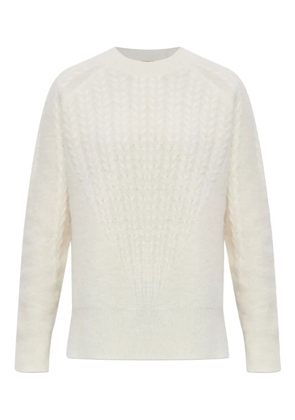 AllSaints Kit cable-knit jumper - White