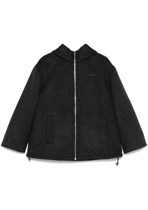 Gucci embroidered jacket - Black