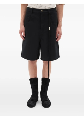 Ann Demeulemeester Narve relaxed-fit bermuda shorts - Black