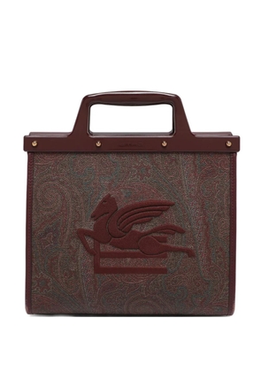 Etro Pre-Owned 2022 Mini Love tote bag - Brown