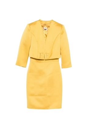 Elisabetta Franchi embroidered dress - Yellow