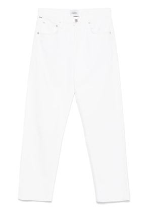 Citizens of Humanity logo-patch jeans - White