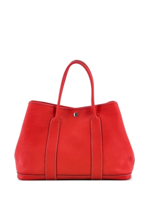 Hermès Pre-Owned Garden Party Leather 36 tote bag - Red