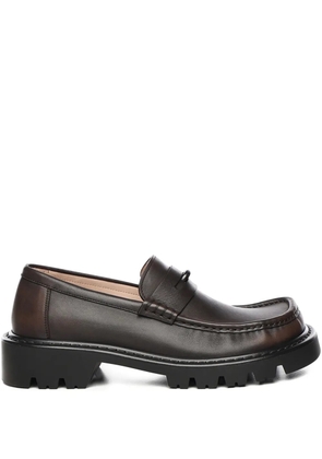 LOEWE 40mm Sierra lug-sole loafers - Brown