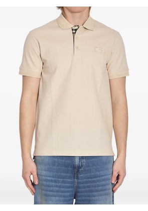 Burberry cotton piqué polo shirt - Neutrals
