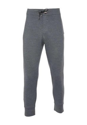 Emporio Armani Pre-Owned wool track pants - Grey