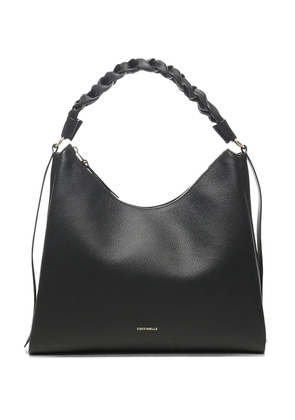 Coccinelle Boheme braided-handle shoulder bag - Black