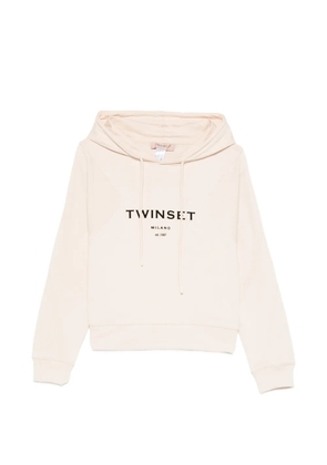 TWINSET logo-detail tracksuit - Neutrals