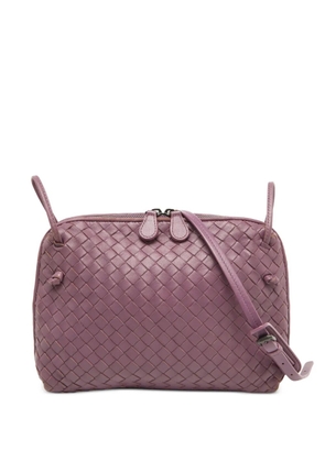 Bottega Veneta Pre-Owned Intrecciato Nodini crossbody bag - Purple