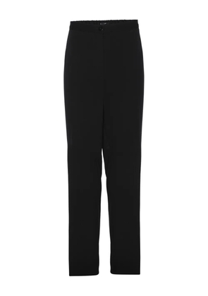 ELENA MIRO` jersey trousers - Black