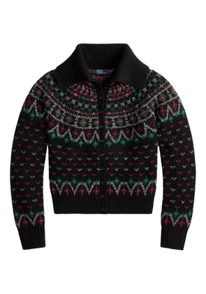 Polo Ralph Lauren Fair Isle-pattern cardigan - Black