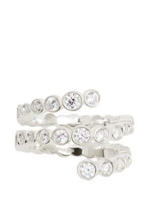 RAGBAG STUDIO Odette spiral embellished ring - Silver