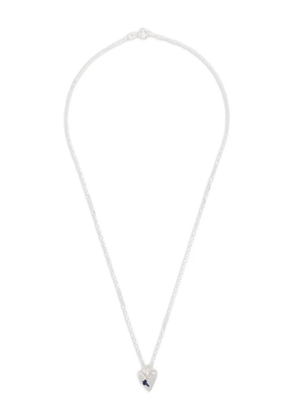 THE OUZE UNA heart necklace - Silver
