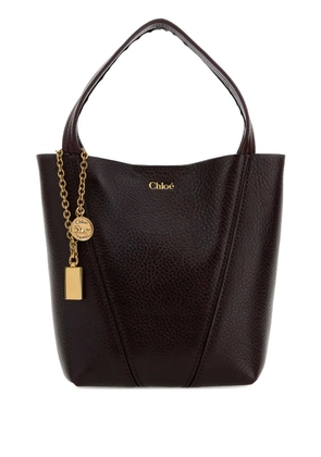 Chloé charm spin tote bag - Red