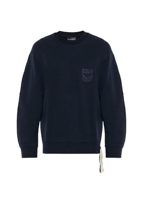 Emporio Armani crew-neck sweatshirt - Blue