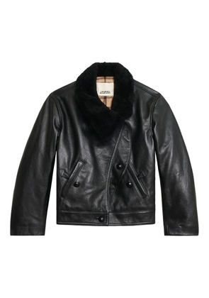 ISABEL MARANT Briyana leather jacket - Black
