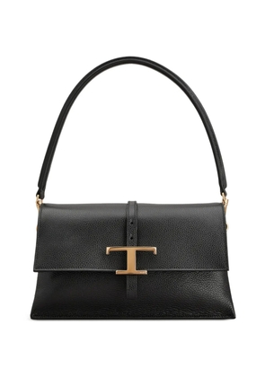 Tod's T-logo shoulder bag - Black