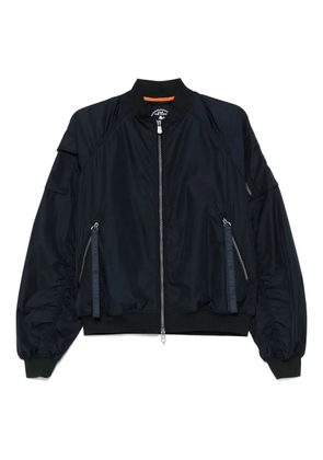 Save The Duck zip-up bomber jacket - Black