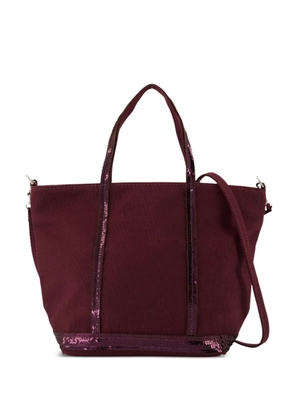Vanessa Bruno sequin-trimmed tote bag - Purple
