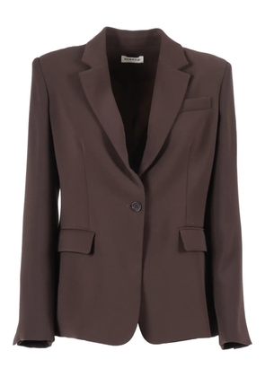 P.A.R.O.S.H. single-breasted pocket jacket - Brown