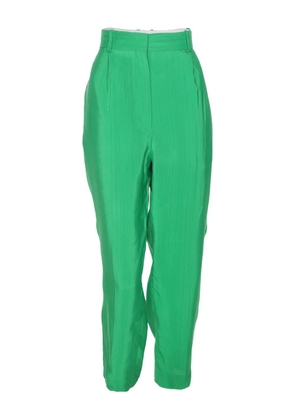 SANDRO jacquard trousers - Green